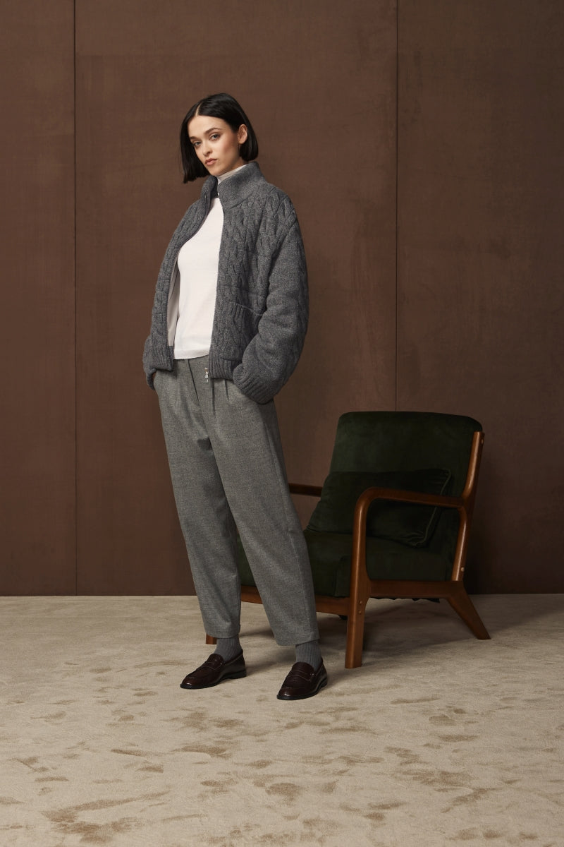 Pull Gran Sasso Alpaga mélangé