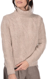 Pull Gran Sasso Alpaga mélangé