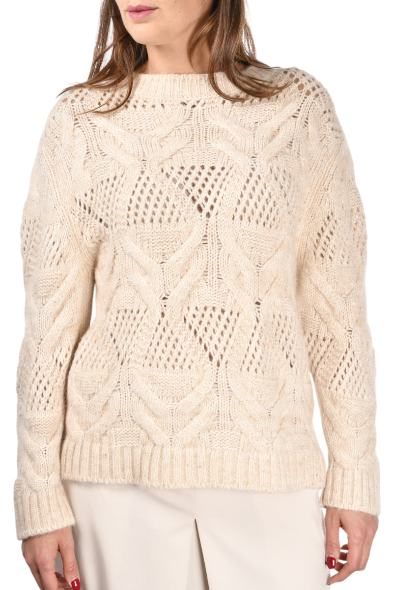 Pull Gran Sasso Alpaga mélangé