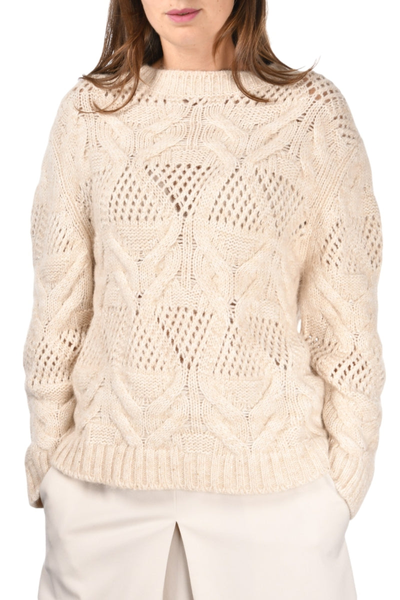 Pull Gran Sasso Alpaga mélangé