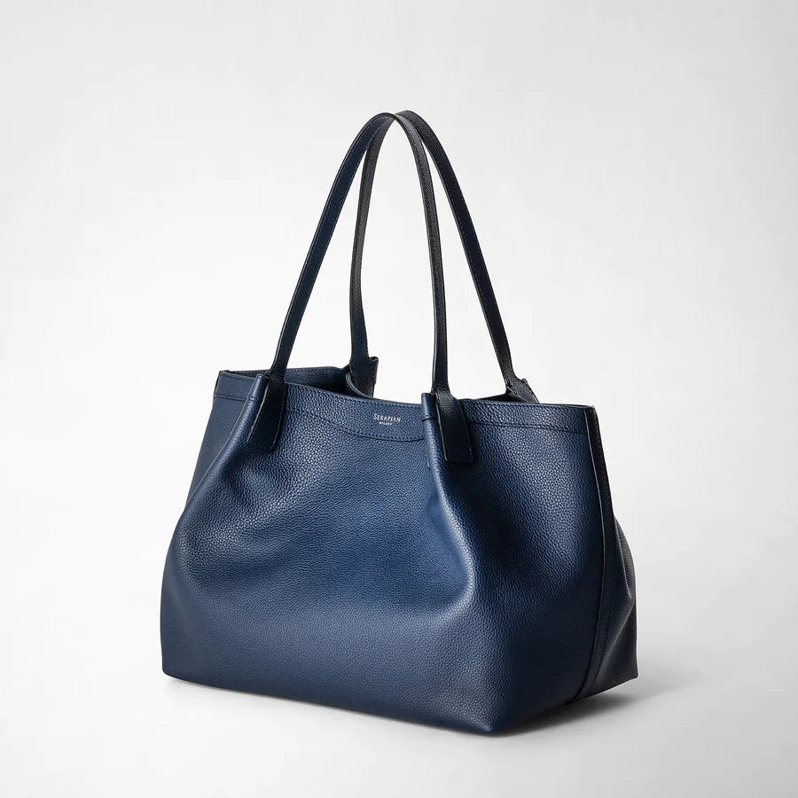 Serapian Milano Medium Secret Bag in Rugiada leather