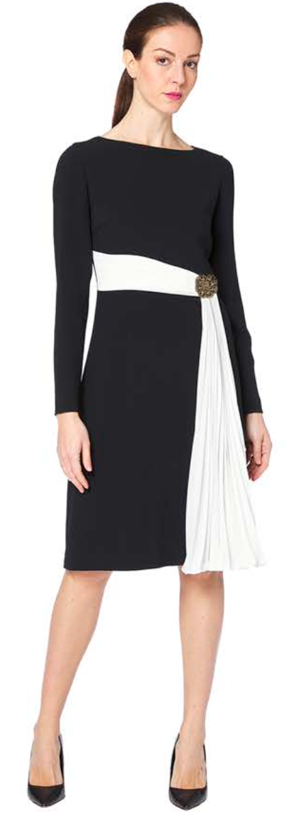 Giorgio Grati Crepe Dress