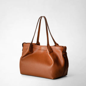 Serapian Milano Medium Secret Bag en cuir Rugiada