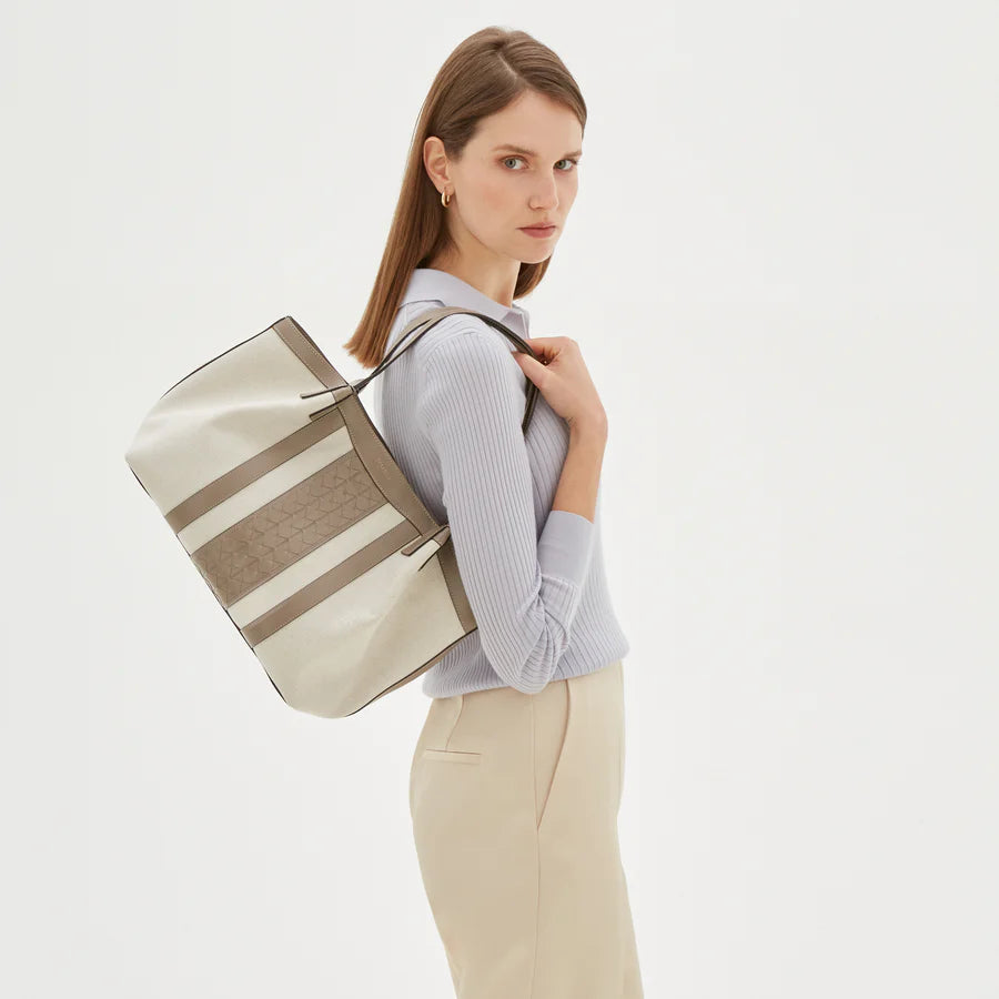 Sac Serapian Milano Medium Secret en Toile